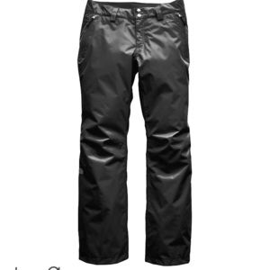 Adult Women’s Medium Black North Face Snow Pants